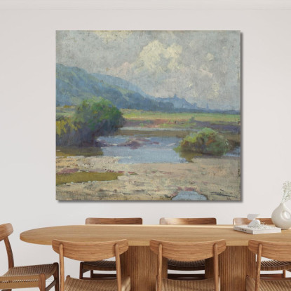 Paesaggio Estivo Da Košice Ľudovít Čordák lco107 quadro stampato su tela