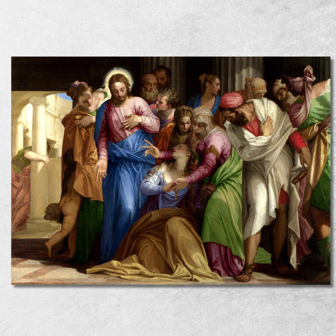 Conversione Di Maria Maddalena Paolo Veronese pvr2 quadro stampato su tela
