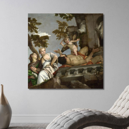 Desprecio Paolo Veronese cuadro en lienzo