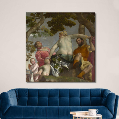 Infidélité Paolo Veronese tableau impression sur toile