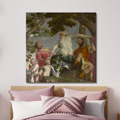 Infidelidad Paolo Veronese cuadro en lienzo