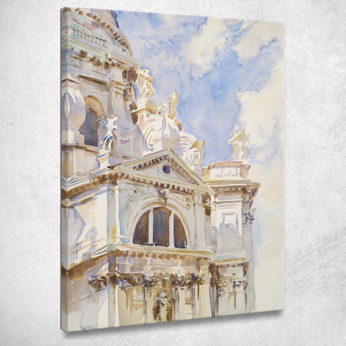 La Salute Venezia John Singer Sargent jss325 quadro stampato su tela
