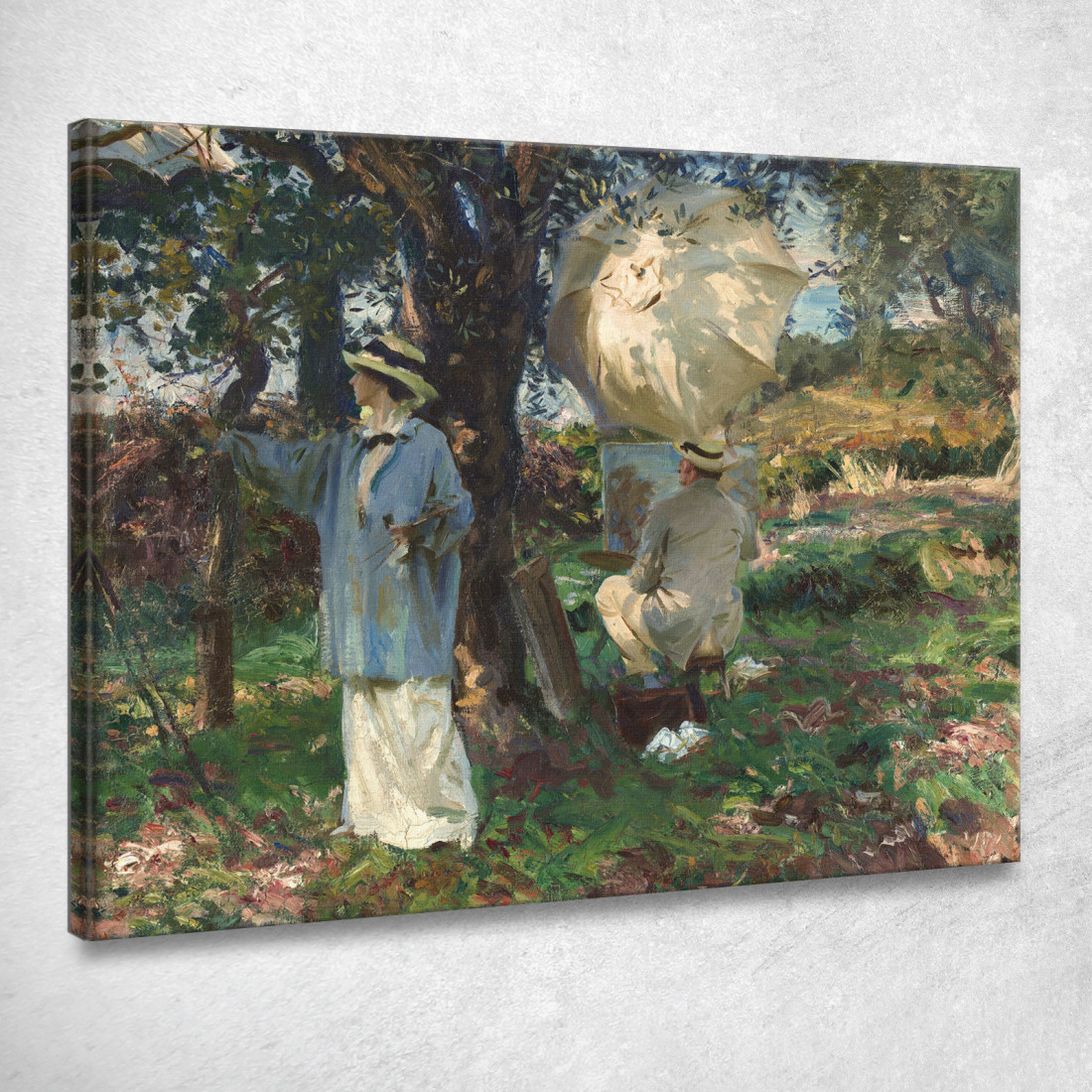 Gli Sketcher John Singer Sargent jss326 quadro stampato su tela