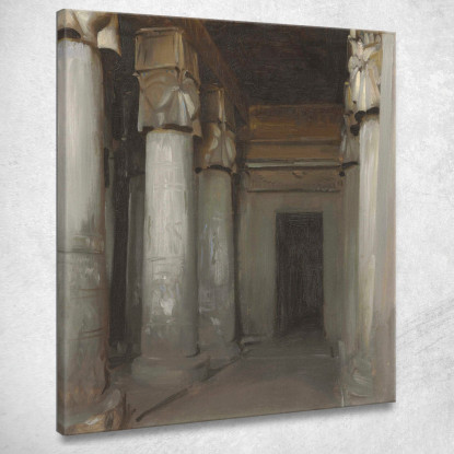 Il Tempio Di Denderah John Singer Sargent jss327 quadro stampato su tela