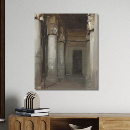 Il Tempio Di Denderah John Singer Sargent jss327 quadro stampato su tela