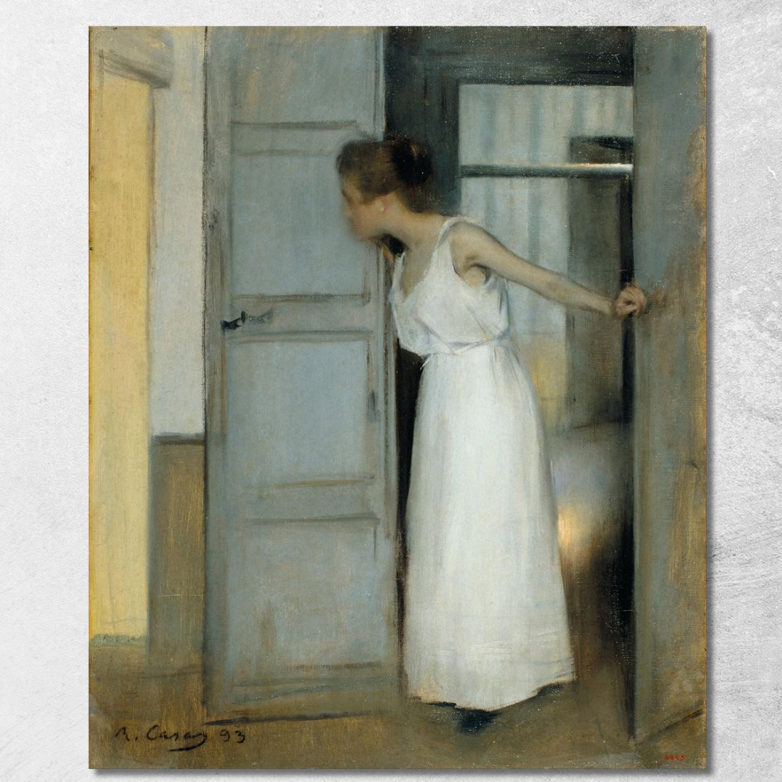 Sul Mio Cadavere Ramón Casas rcs27 quadro stampato su tela