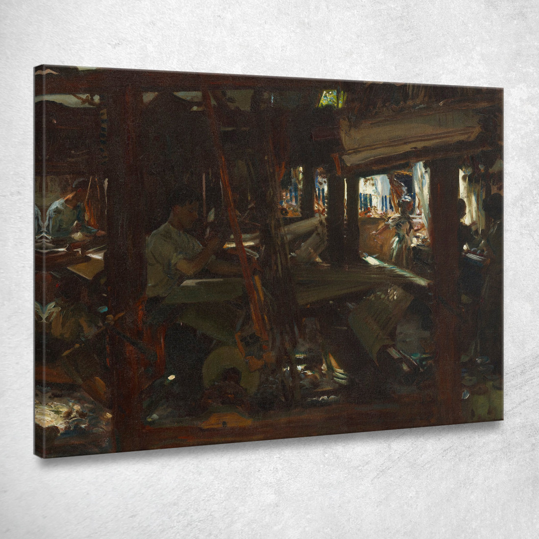 I Tessitori John Singer Sargent jss329 quadro stampato su tela