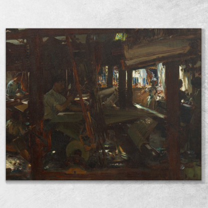 I Tessitori John Singer Sargent jss329 quadro stampato su tela