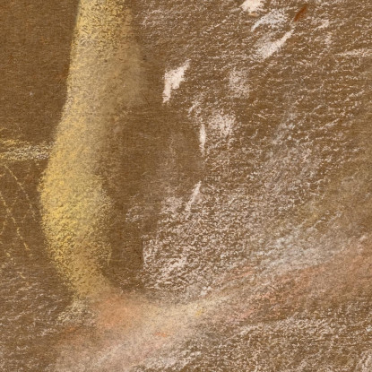 Donna Su Poltrona Di Rattan Thomas Wilmer Dewing twd11 quadro stampato su tela