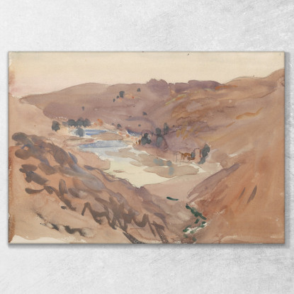 Toledo John Singer Sargent jss336 quadro stampato su tela
