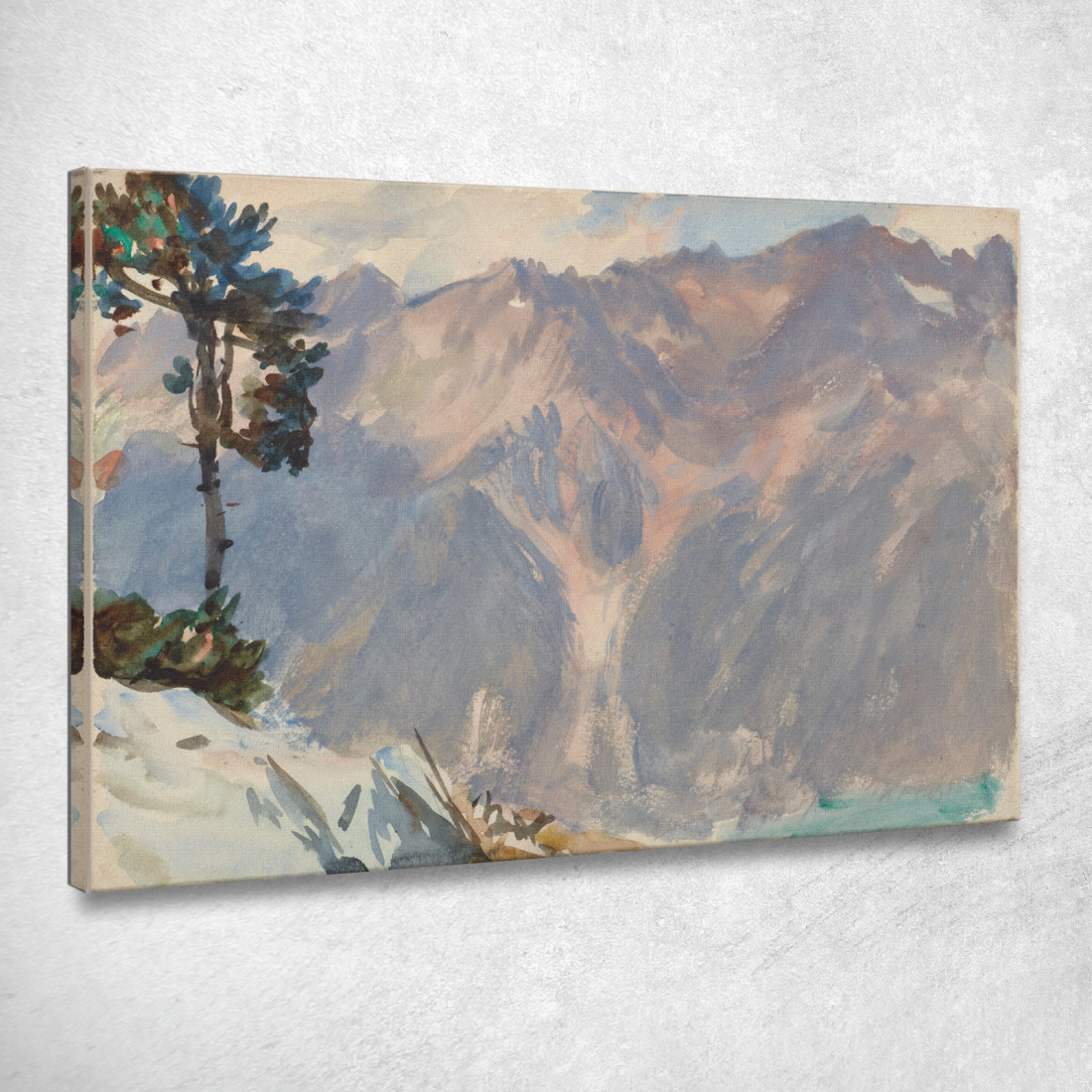Tirolo John Singer Sargent jss346 quadro stampato su tela