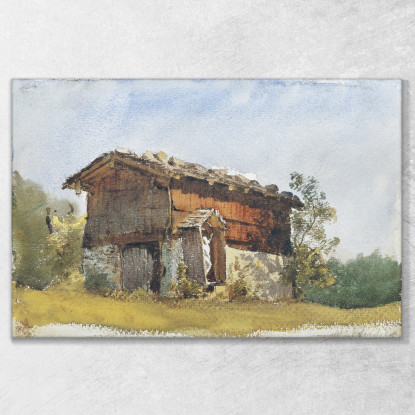 Santuario Tirolese John Singer Sargent jss347 quadro stampato su tela