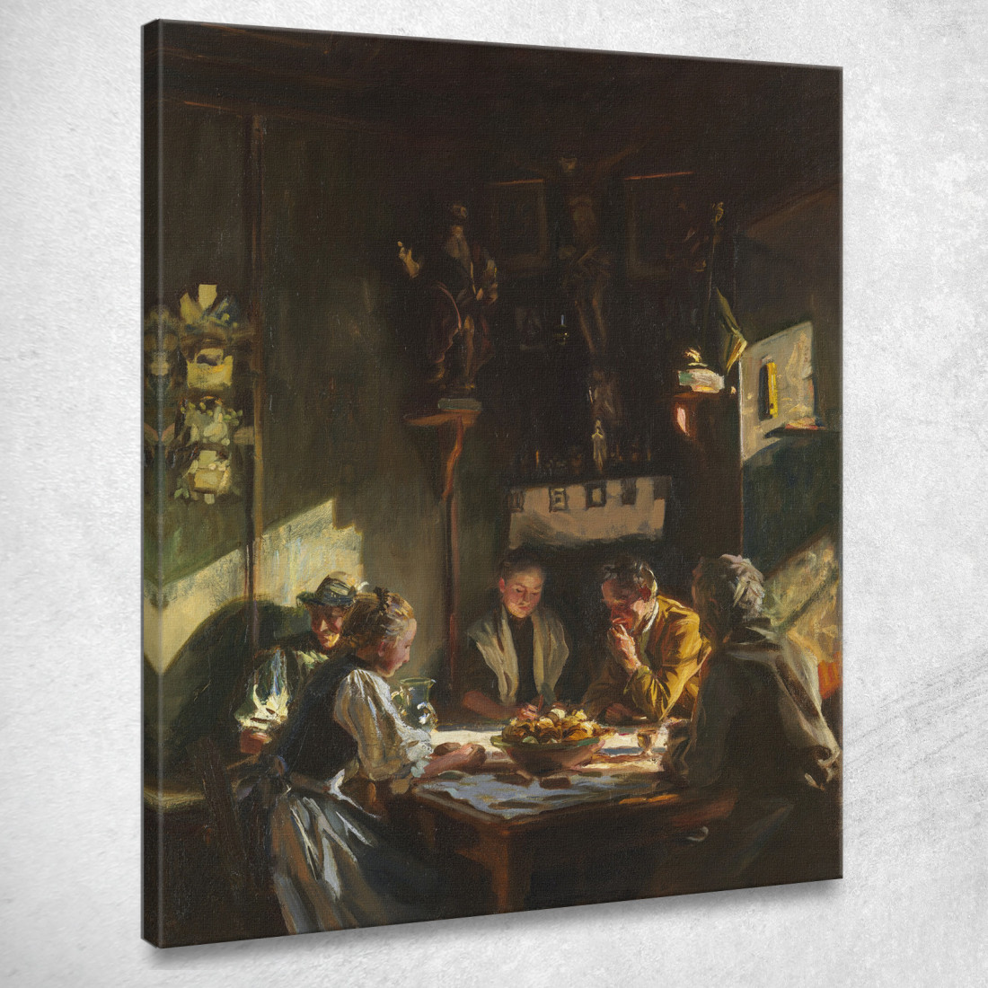 Interno Tirolese John Singer Sargent jss349 quadro stampato su tela