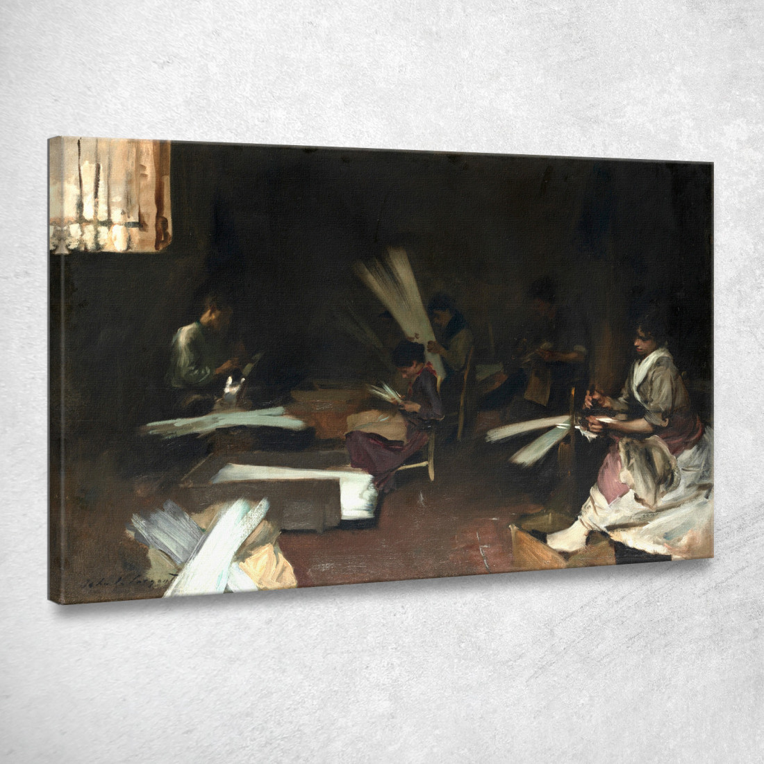 Vetrai Veneziani John Singer Sargent jss356 quadro stampato su tela