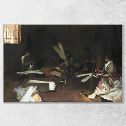 Vetrai Veneziani John Singer Sargent jss356 quadro stampato su tela