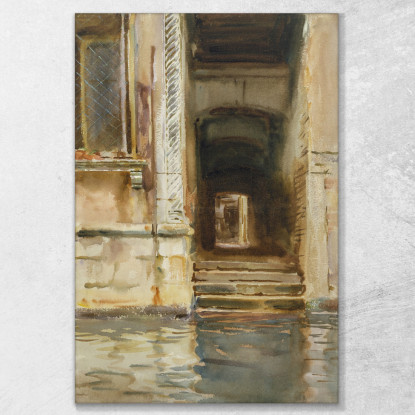 Passaggio Veneziano John Singer Sargent jss358 quadro stampato su tela