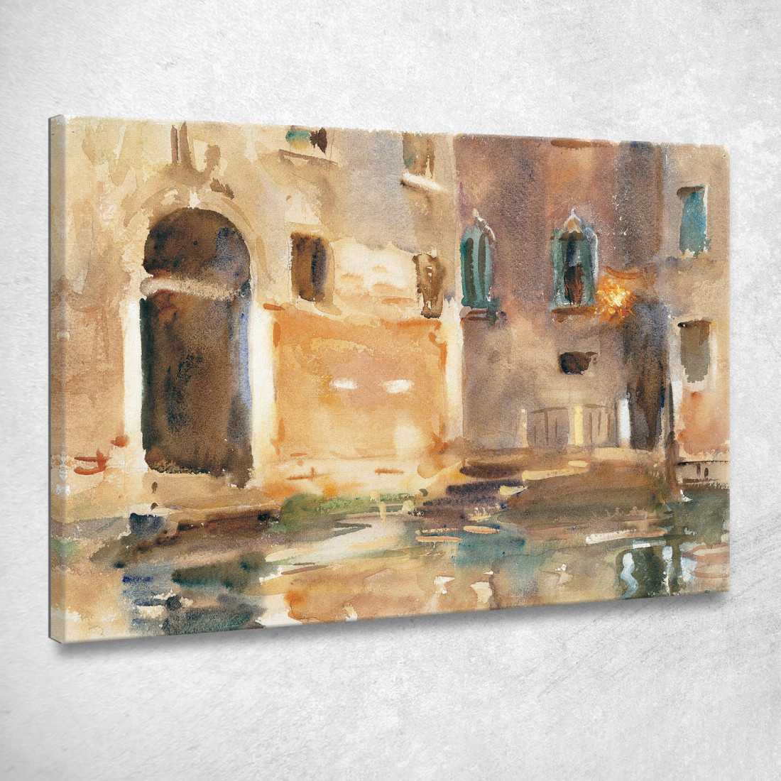 Venezia 2 John Singer Sargent jss359 quadro stampato su tela
