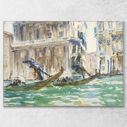 Veduta Di Venezia John Singer Sargent jss364 quadro stampato su tela