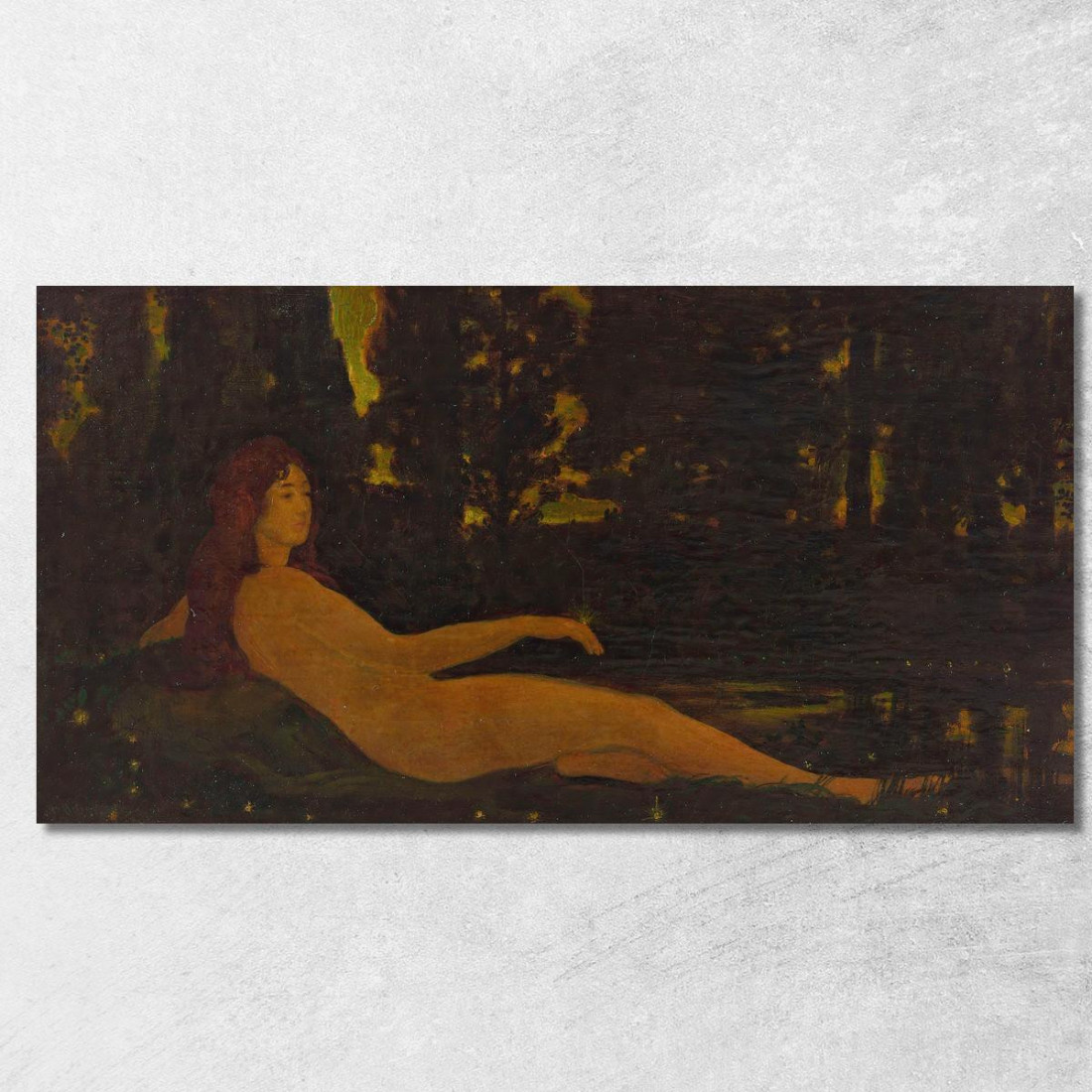 Semele O Lucciole Arthur Bowen Davies abd45 quadro stampato su tela