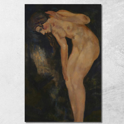 Sorgente Arthur Bowen Davies abd47 quadro stampato su tela
