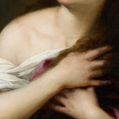 Maddalena Penitente Bartolomé Estebán Murillo bem13 quadro stampato su tela