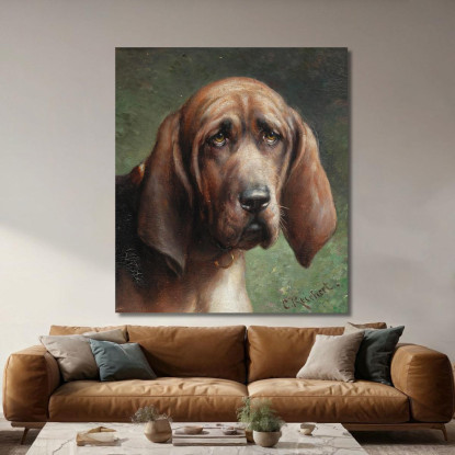 Un Buon Amico Carl Reichert crc2 quadro stampato su tela
