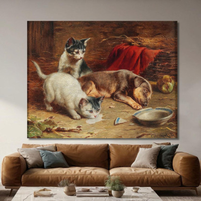In Dispensa Carl Reichert crc33 quadro stampato su tela