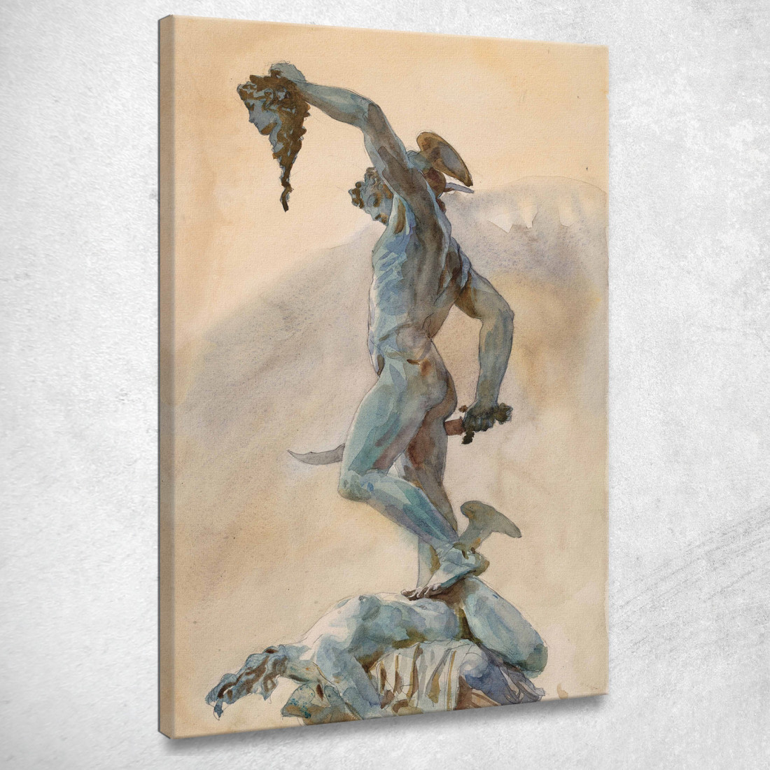 Perseo John Singer Sargent jss383 quadro stampato su tela