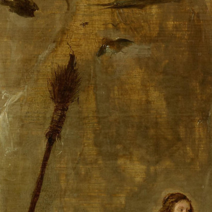 La Tentazione Di Sant'Antonio David Teniers The Younger dty109 quadro stampato su tela