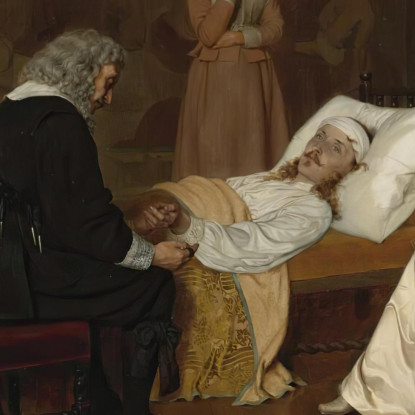 Testimonia Il Mio Atto E Sigillo Edmund Blair Leighton ebl30 quadro stampato su tela