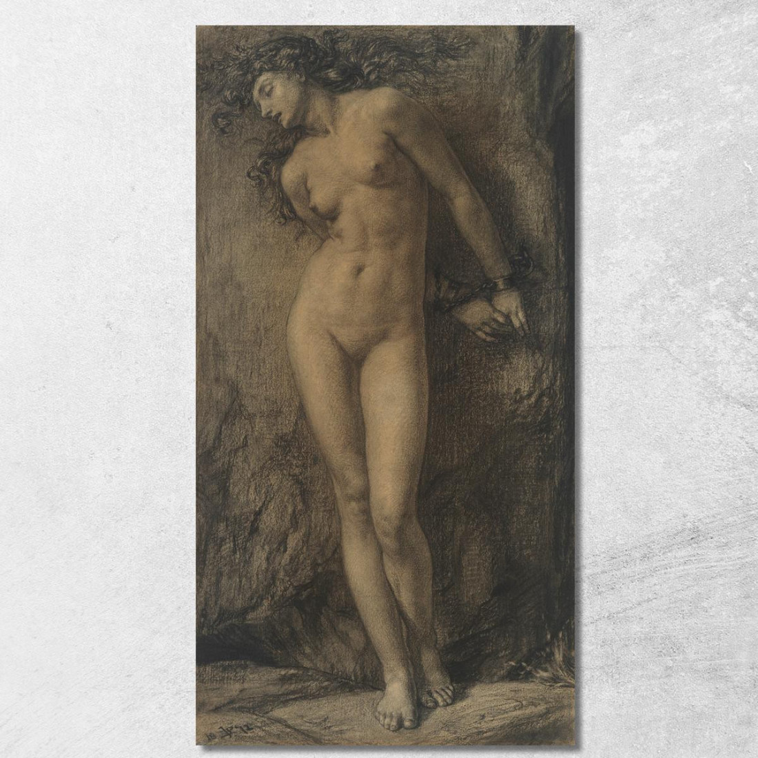 Andromeda 2 Edward John Poynter ejp2 quadro stampato su tela