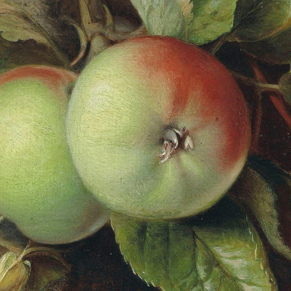 Autunno: Mele E Convolvolo Edward John Poynter ejp5 quadro stampato su tela
