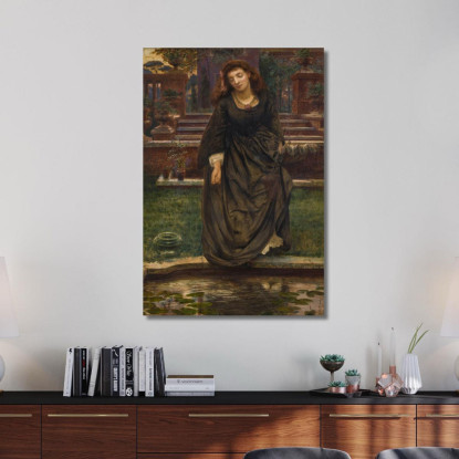 Attento Non Fidarti Di Lei Ti Sta Ingannando Edward John Poynter ejp6 quadro stampato su tela