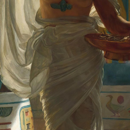 Nutrendo L’Ibis Sacro Nelle Sale Di Karnak Edward John Poynter ejp14 quadro stampato su tela