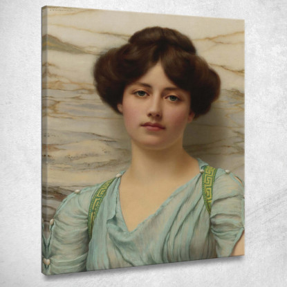 Carina John William Godward jwg23 quadro stampato su tela