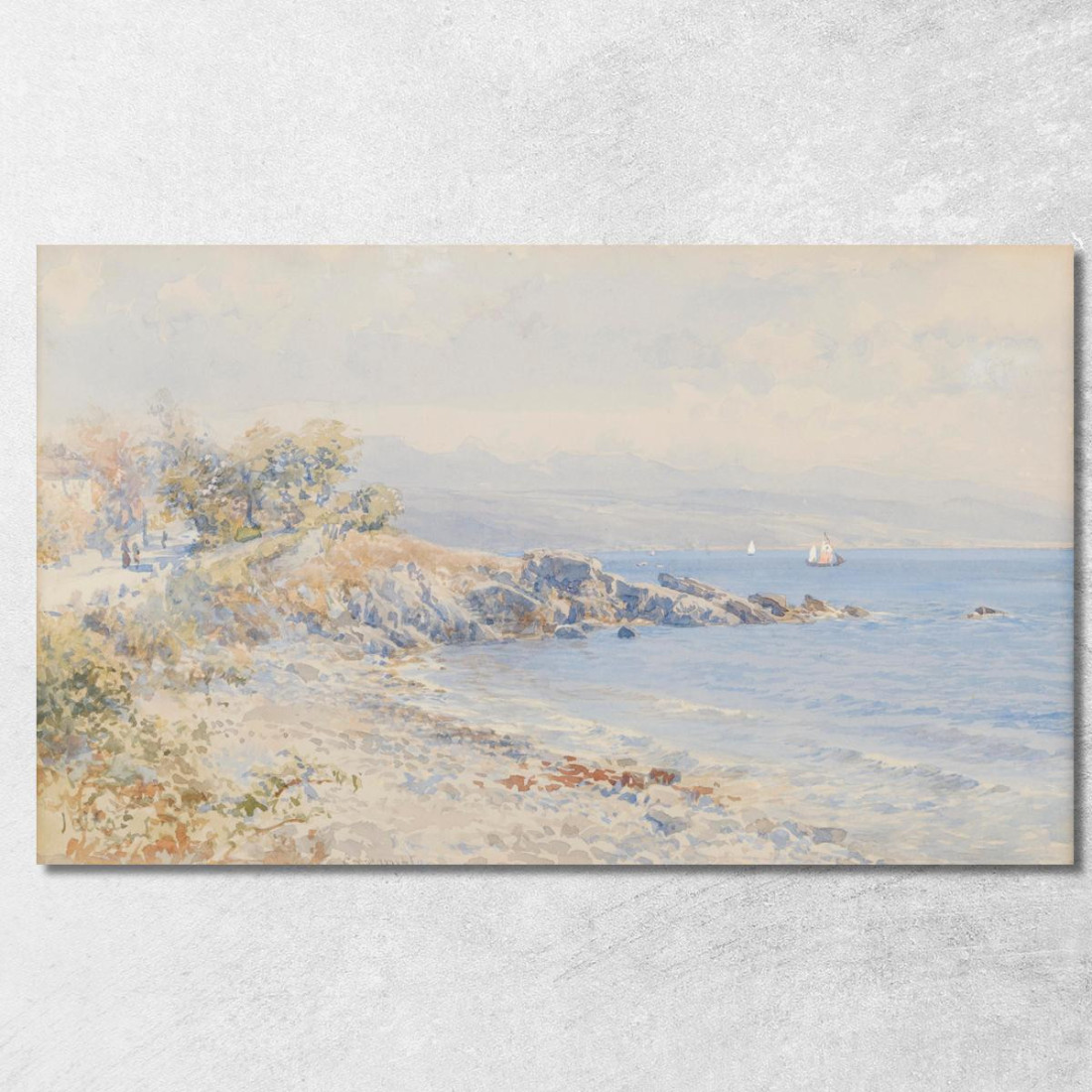 Yalta Edward Theodore Compton etc39 quadro stampato su tela