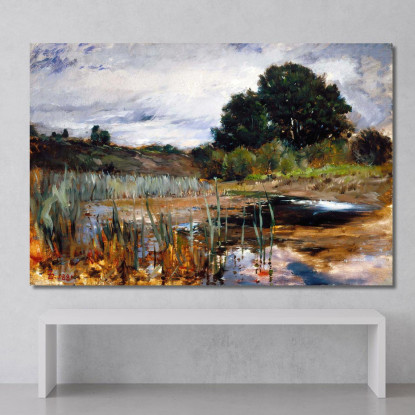 Paesaggio Di Polling Frank Duveneck fdu12 quadro stampato su tela
