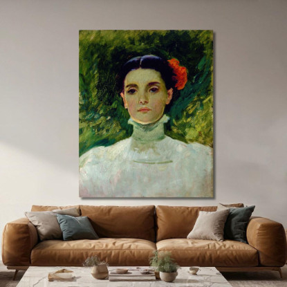 Ritratto Di Maggie Wilson Frank Duveneck fdu17 quadro stampato su tela