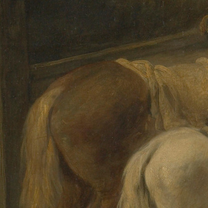 La Stalla Di Un Trasportatore George Morland gmo1 quadro stampato su tela