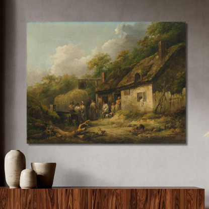 La Locanda Bell George Morland gmo39 quadro stampato su tela