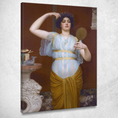 Ione John William Godward jwg42 quadro stampato su tela