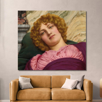 Mirrinna John William Godward jwg54 quadro stampato su tela