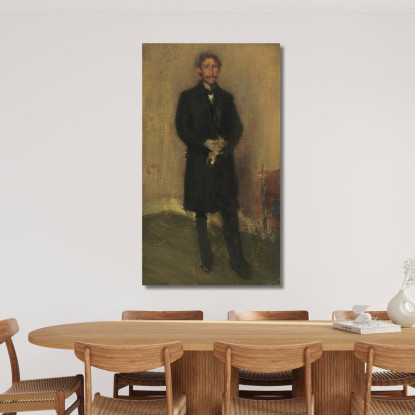 Alexander Arnold Hannay James Abbott McNeill Whistler jam4 quadro stampato su tela