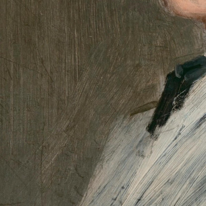 Composizione In Grigio - Ritratto Del Pittore James Abbott McNeill Whistler jam17 quadro stampato su tela