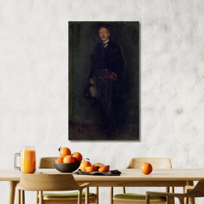 Edward Guthrie Kennedy James Abbott McNeill Whistler jam33 quadro stampato su tela