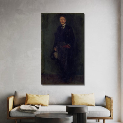Edward Guthrie Kennedy James Abbott McNeill Whistler jam33 quadro stampato su tela