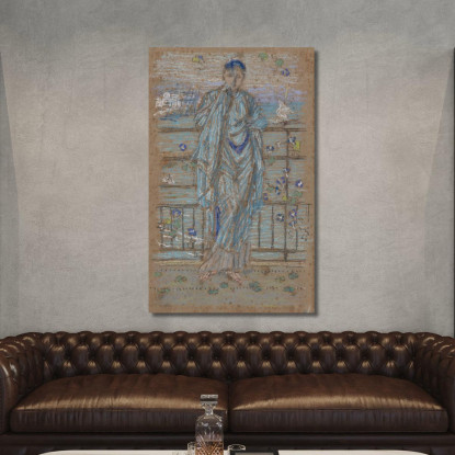 Gloria Mattutina James Abbott McNeill Whistler jam62 quadro stampato su tela