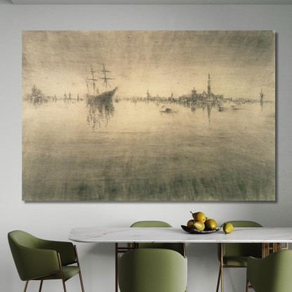 Notturno James Abbott McNeill Whistler jam68 quadro stampato su tela