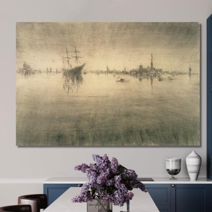 Notturno James Abbott McNeill Whistler jam68 quadro stampato su tela