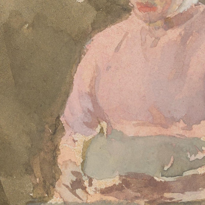 Nota Rosa Sgranando Piselli James Abbott McNeill Whistler jam81 quadro stampato su tela